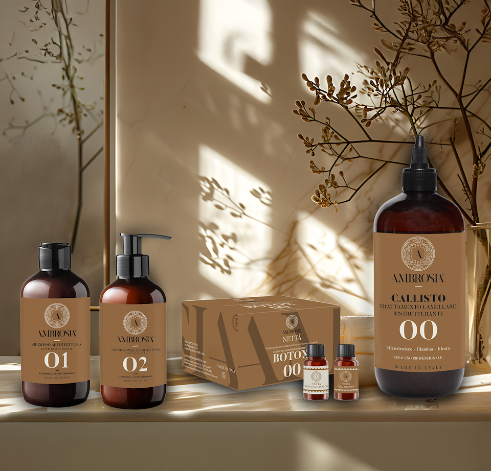 Profesionální produktová řada Ambrosia Callisto