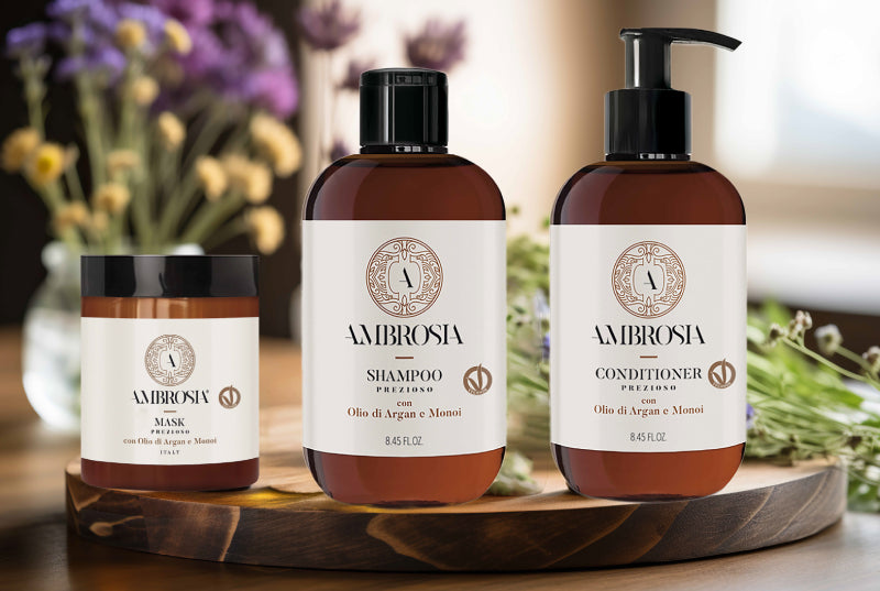 Produkty profesionální vlasové péče Ambrosia Prezioso